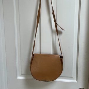 Cuyana Tan Crossbody Bag